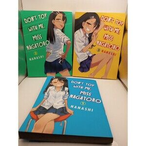 Graphic Novel Set Don’T Toy with Me Miss Nagatoro Vertical Anime Volumes 1-3 New